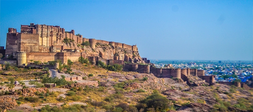 Jaisalmer to Jodhpur (264 km / 6 hrs).