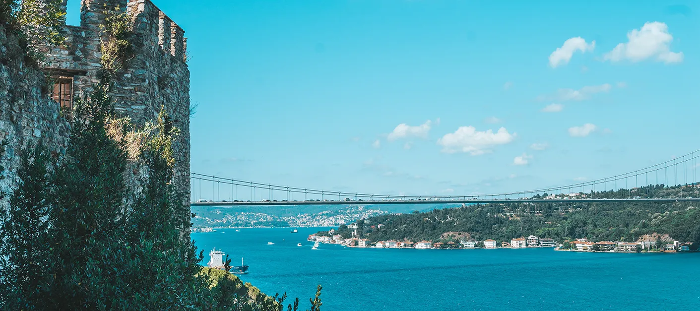 Istanbul Bosphorus and Asia Side