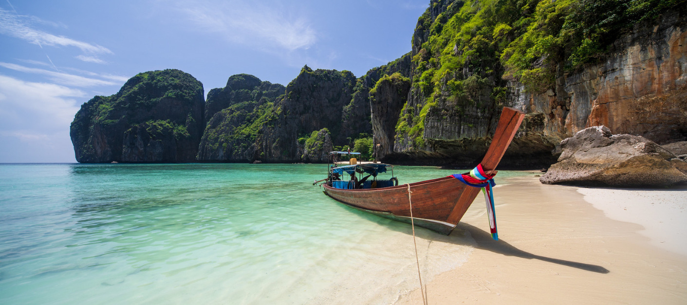Full day Phi Phi Island tour with lunch by big boat on shared coach basis