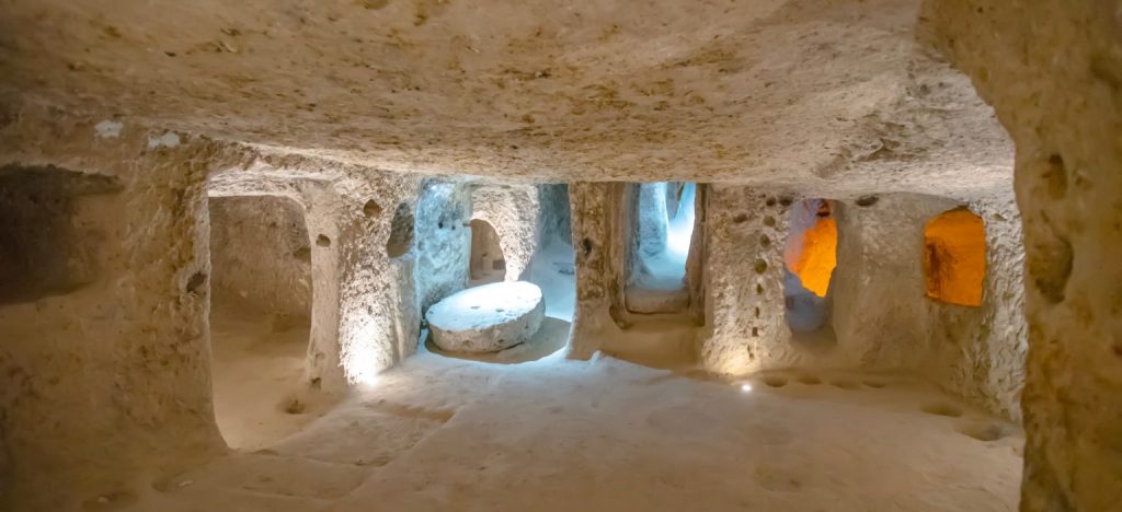 Underground City in Cappadocia, Turkey