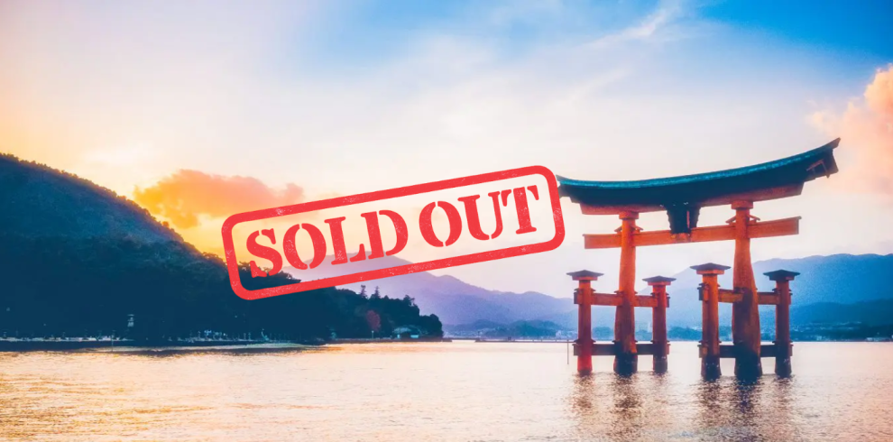 japan group tour sold out