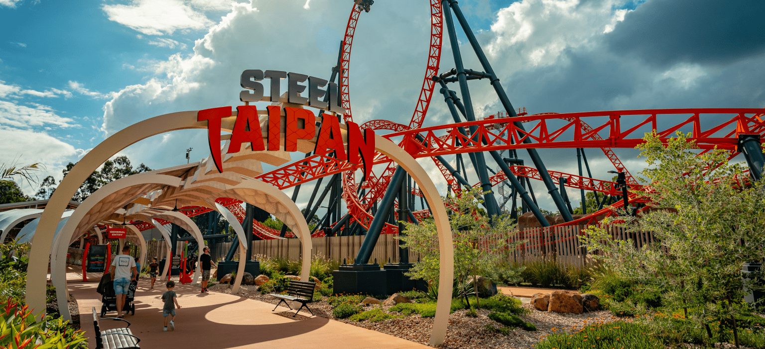 GOLDCOAST - MOVIE WORLD THEME PARK FUN