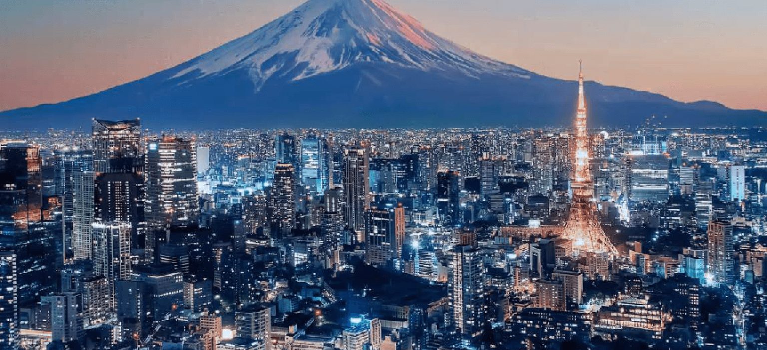 Departure from Tokyo