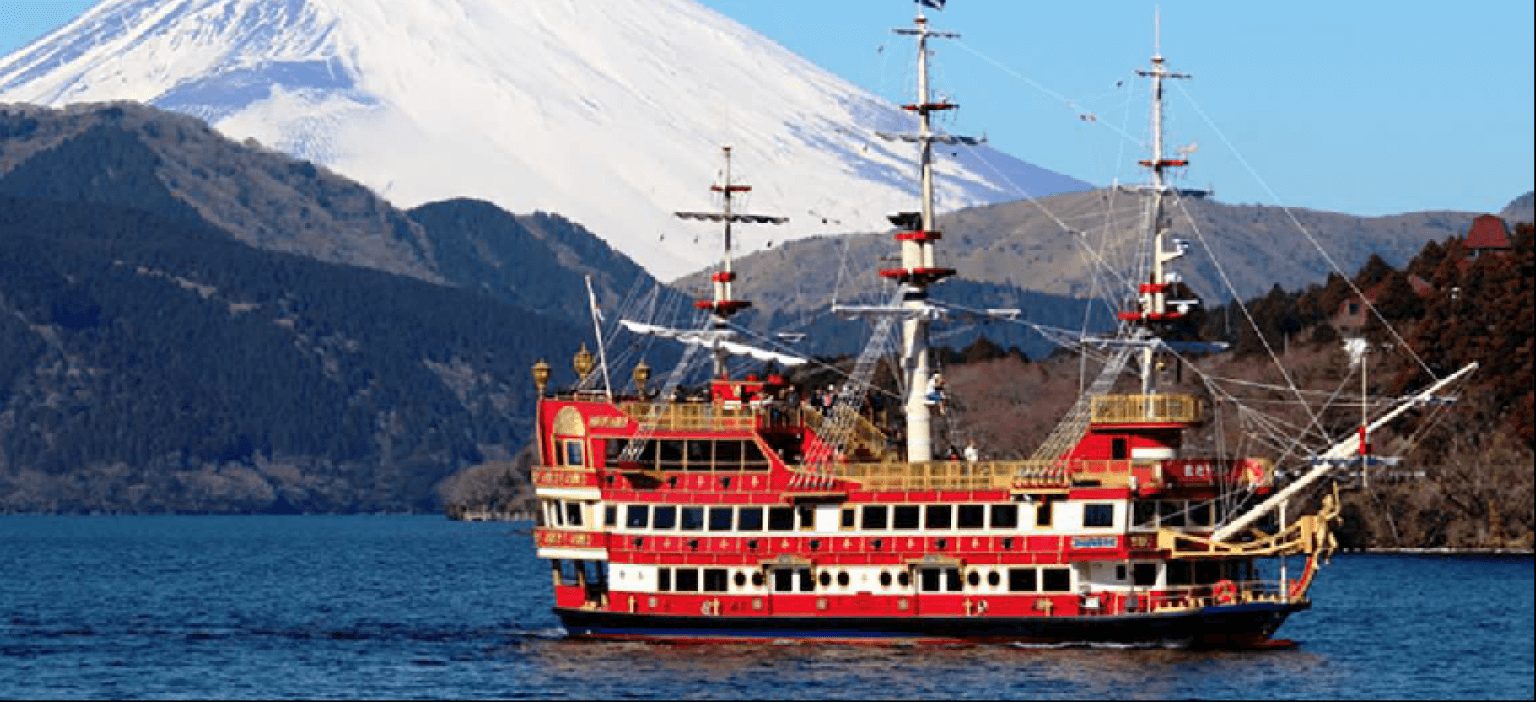 HAKONE – ROPEWAY, Owakudani & LAKE ASHI CRUISE