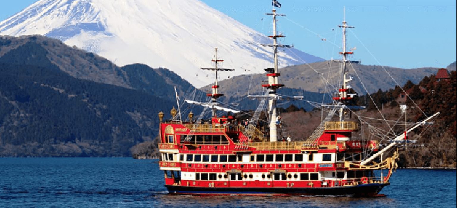 HAKONE – ROPEWAY, Owakudani & LAKE ASHI CRUISE