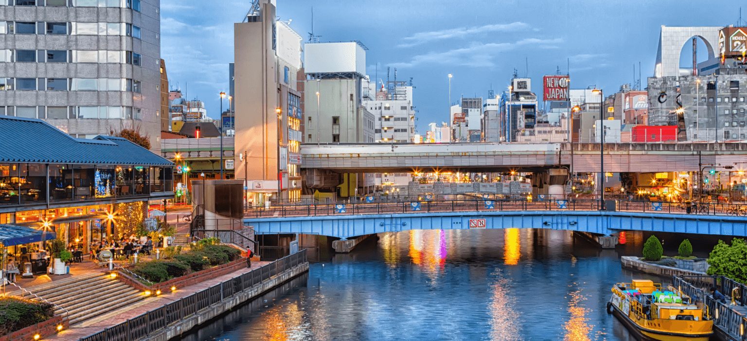 ROAD TRANSFER TO OSAKA & DOTONBORI NIGHTS