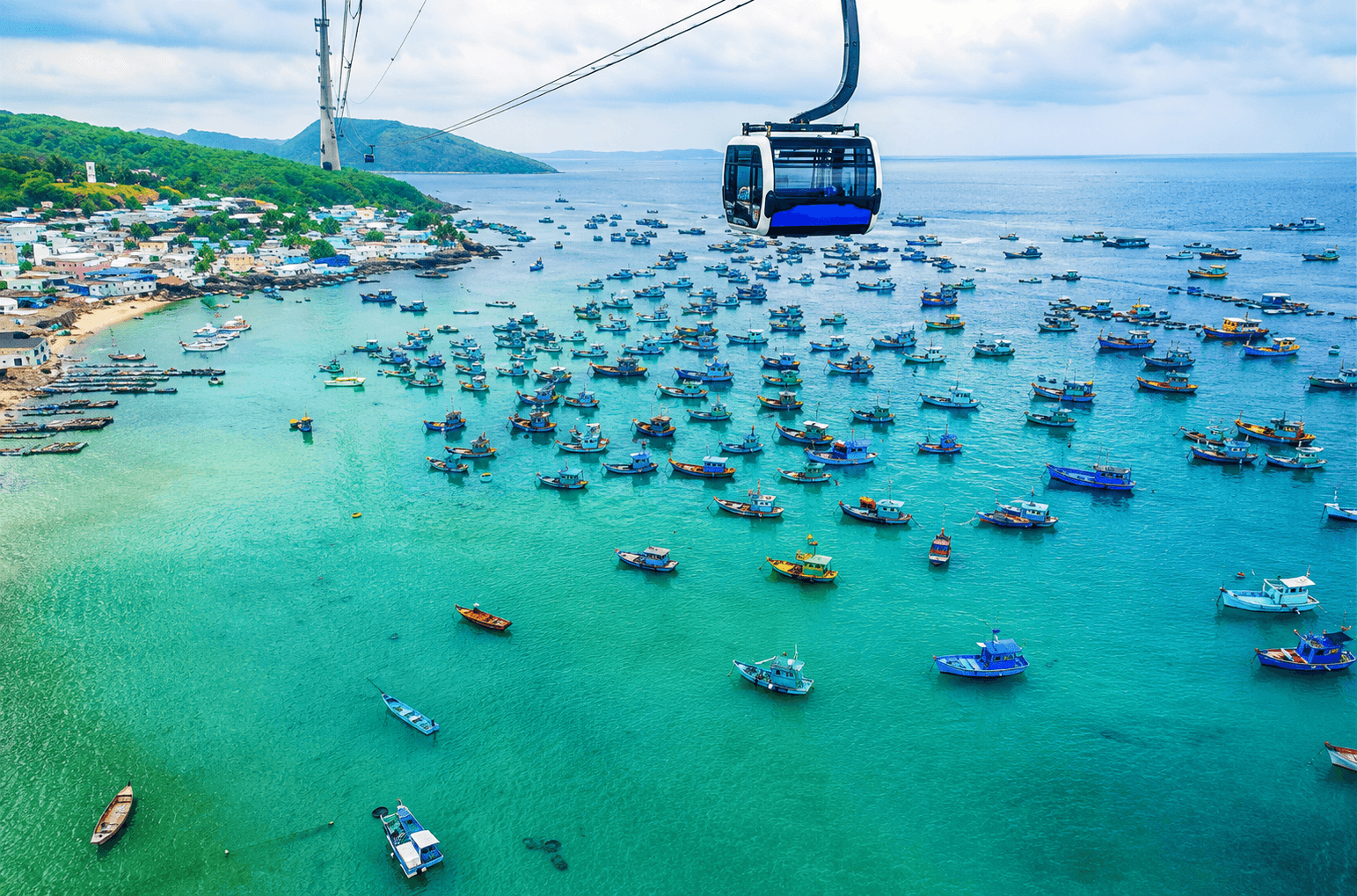 PHU QUOC – ISLAND HOPPING & HON THOM CABLE CAR (SIC TOUR) (B, L)