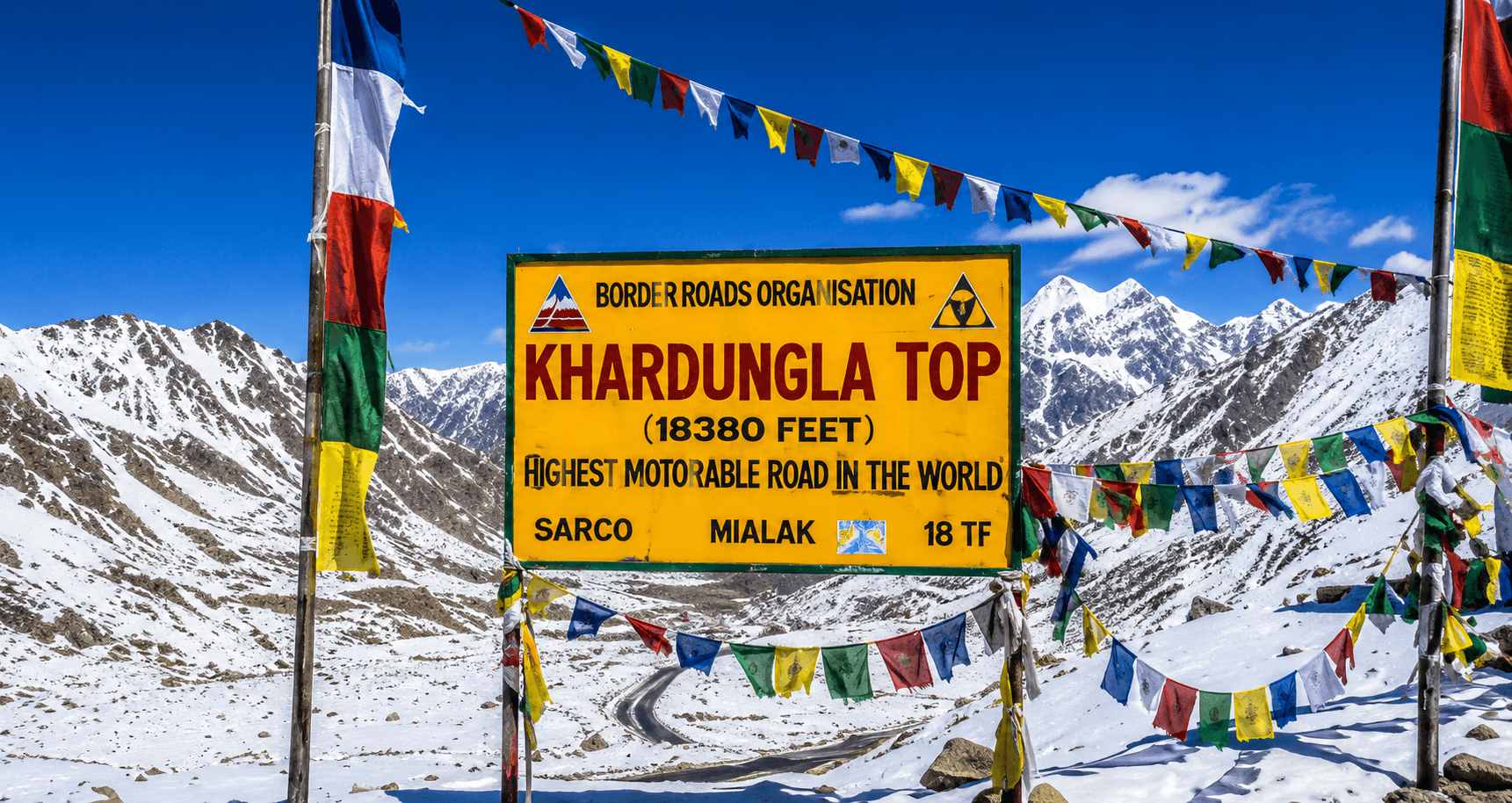 LEH TO NUBRA VALLEY - TRANSFER VIA KHARDUNG LA PASS