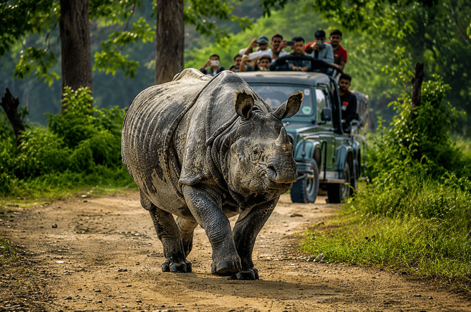 CHITWAN SAFARI & DRIVE TO POKHARA