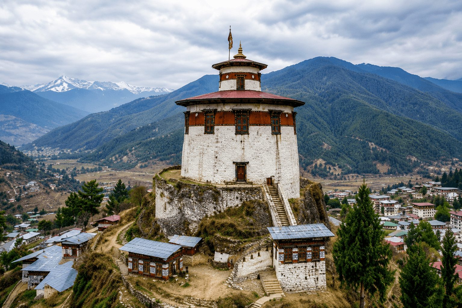 PUNAKHA - PARO SIGHTSEEING (35KM/1H)
