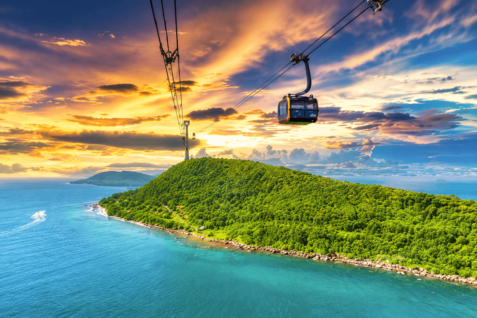 Phu Quoc – Island Hopping & Cable Car Experience (SIC Tour)