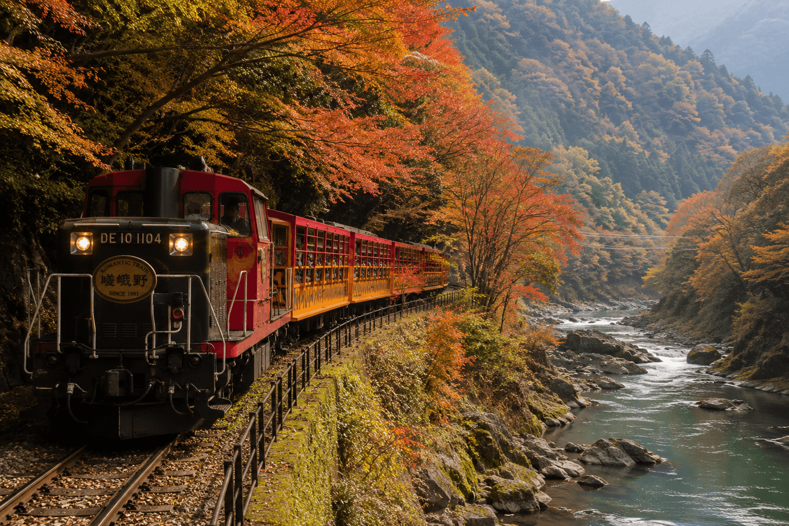 KYOTO EXCURSION → TEMPLES, SCENIC RAILWAY & TRADITIONAL HERITAGE