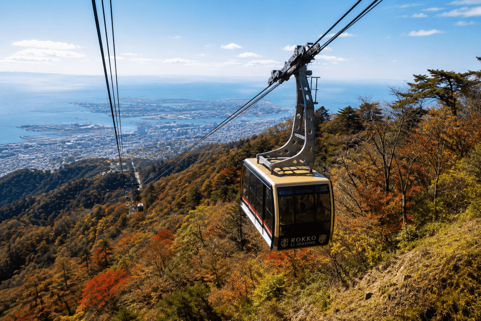 KOBE AUTUMN EXCURSION→SCENIC MOUNTAIN VIEWS & OSAKA CITY LIGHTS