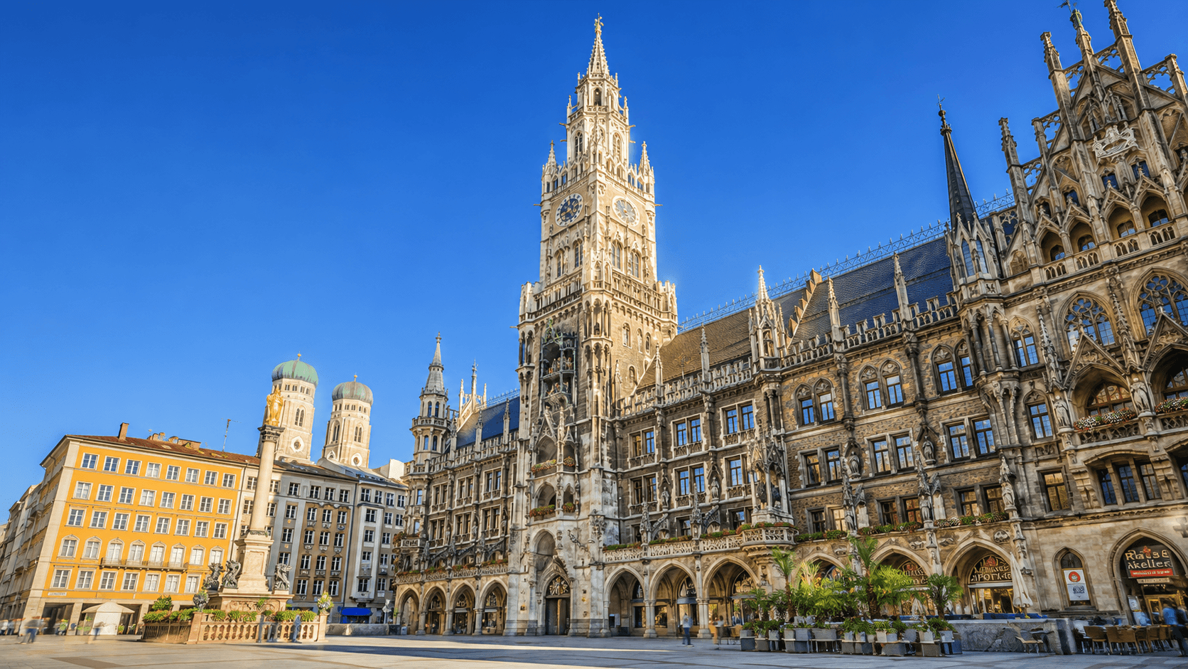 Arrival in Munich