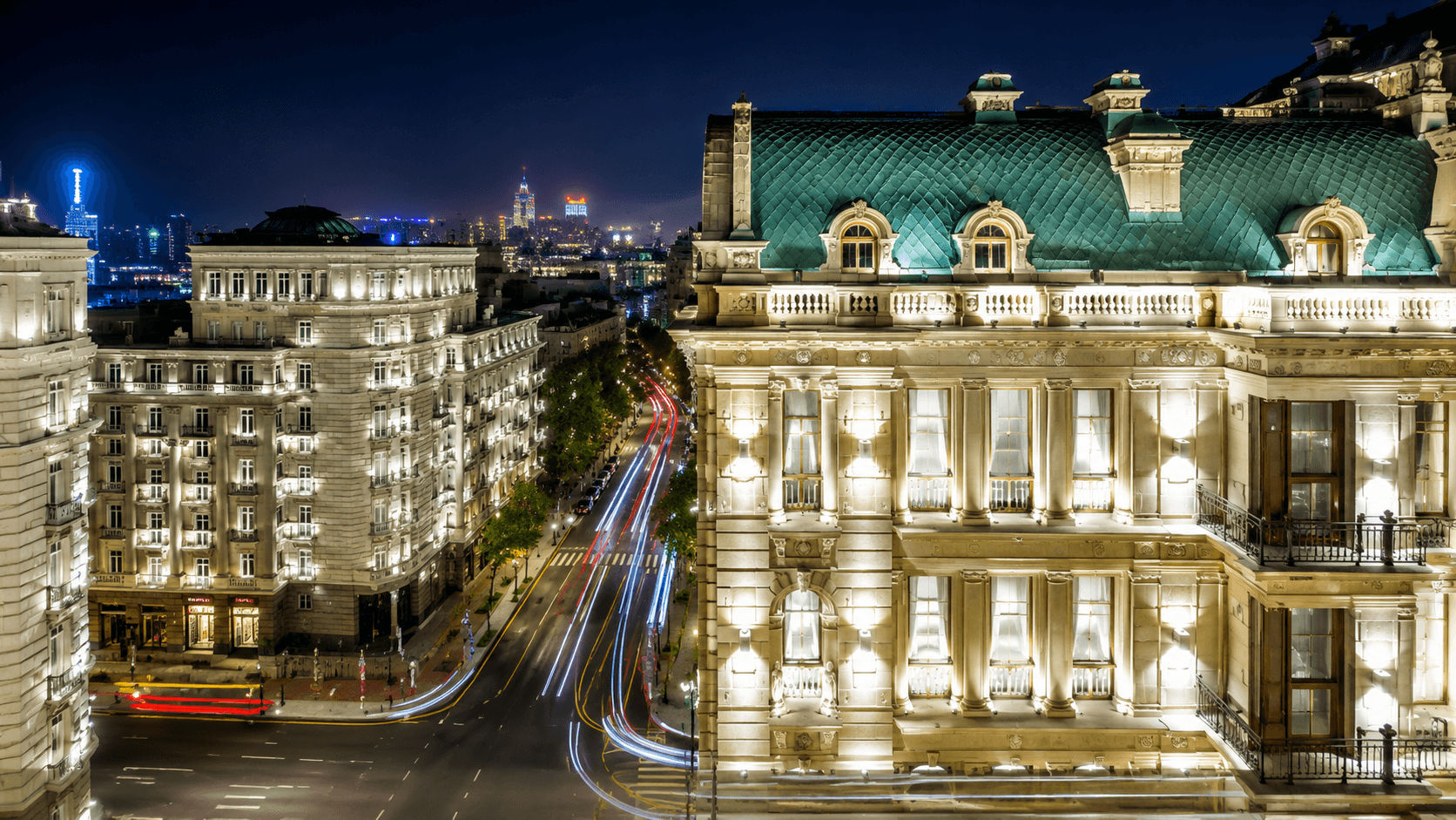 Arrival in Baku