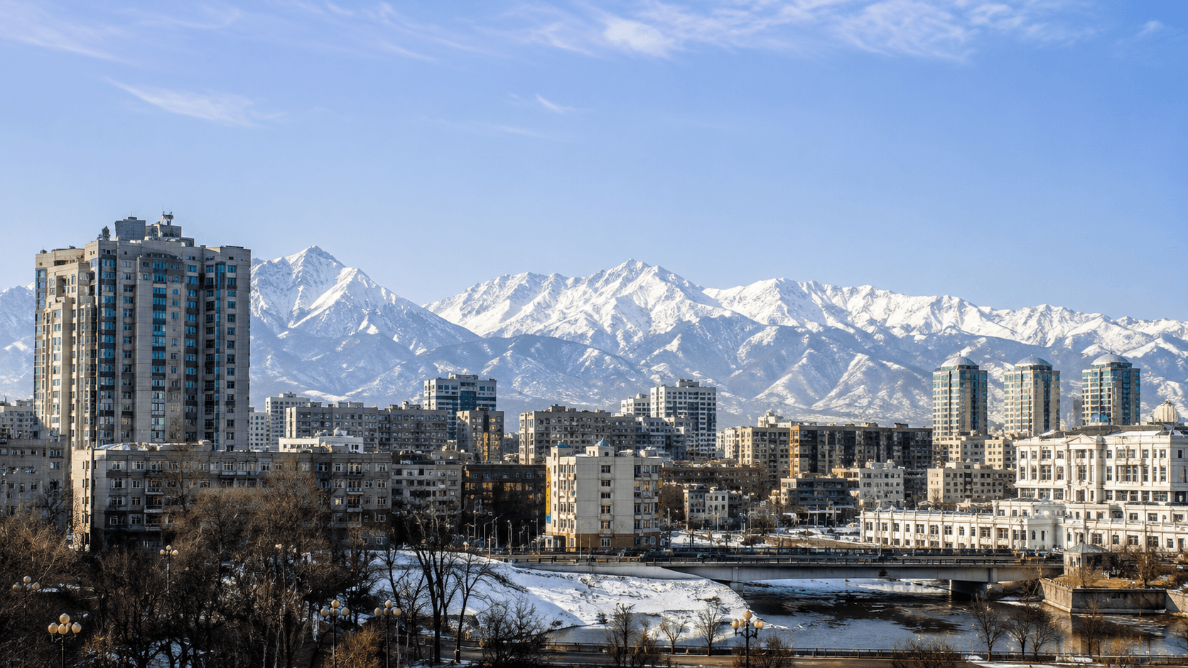 Arrival in Almaty