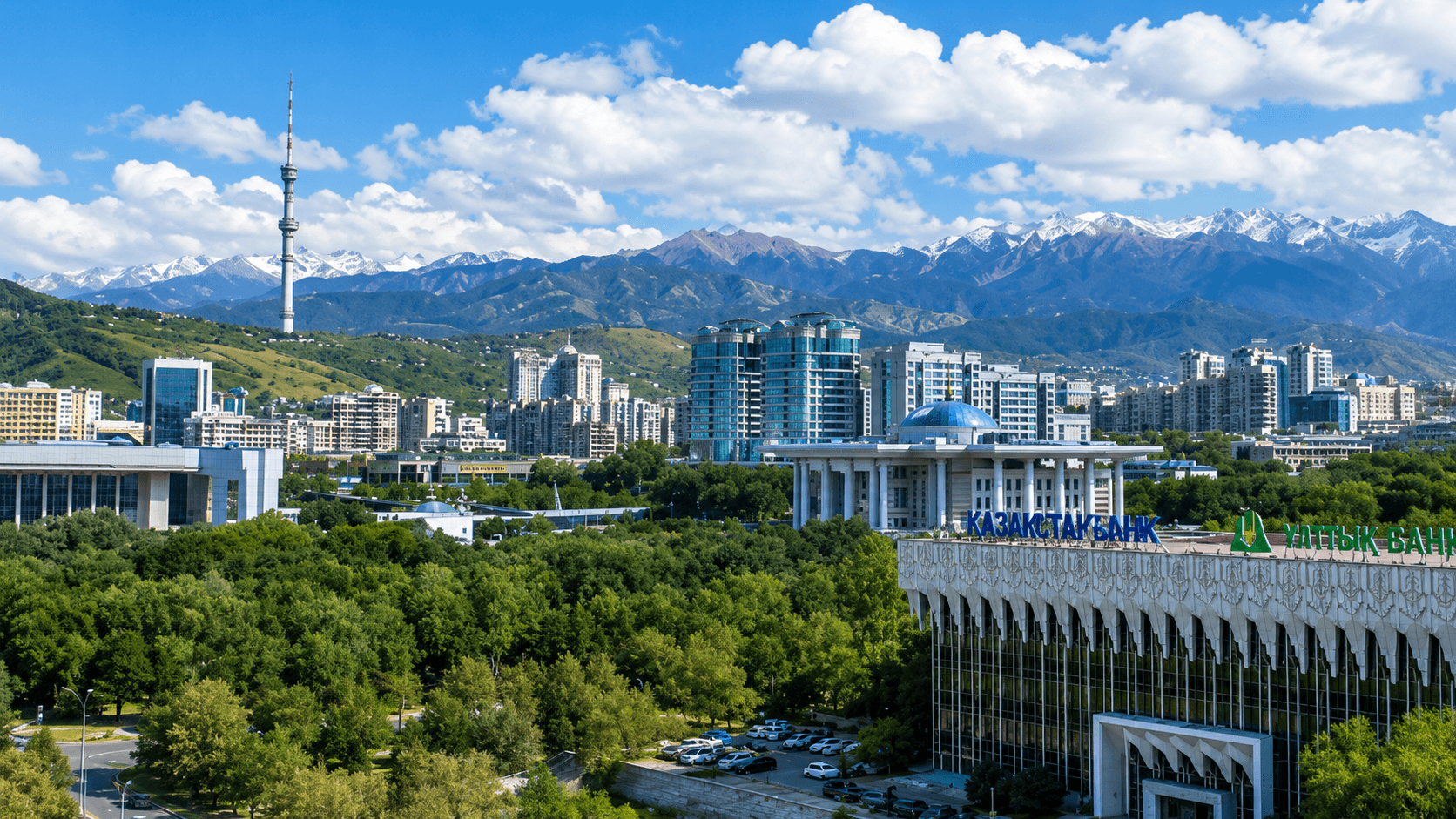 Arrival in Almaty