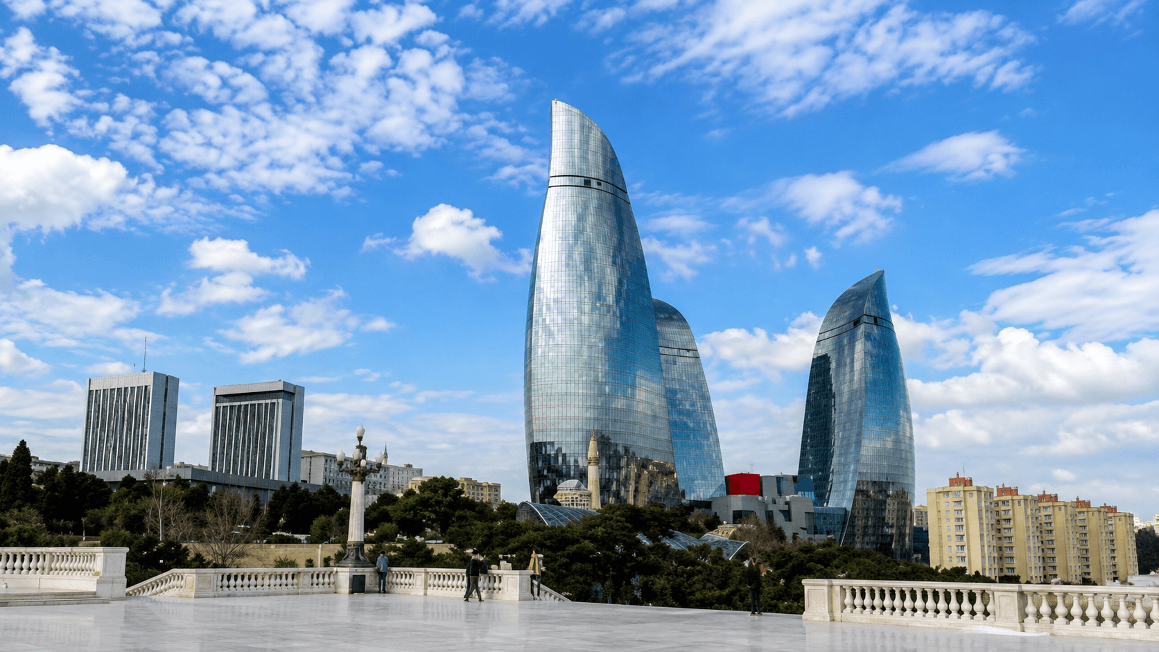 Baku City Tour | Highland Park | Boulevard | Old City