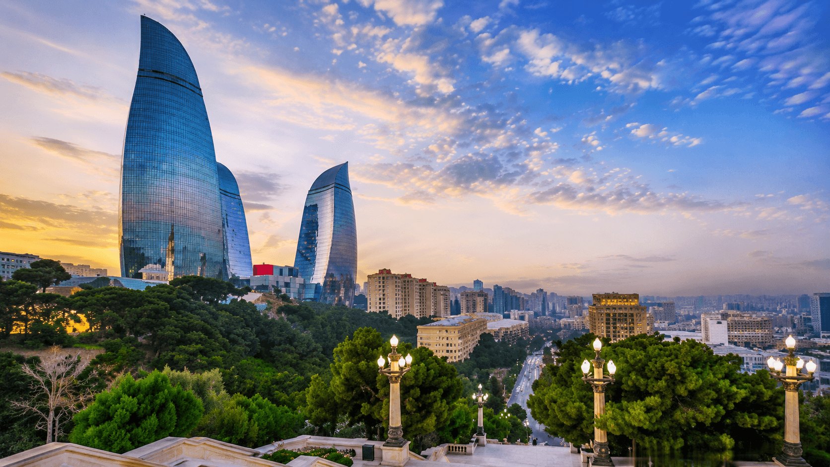 Baku City Tour | Highland Park | Boulevard | Old City