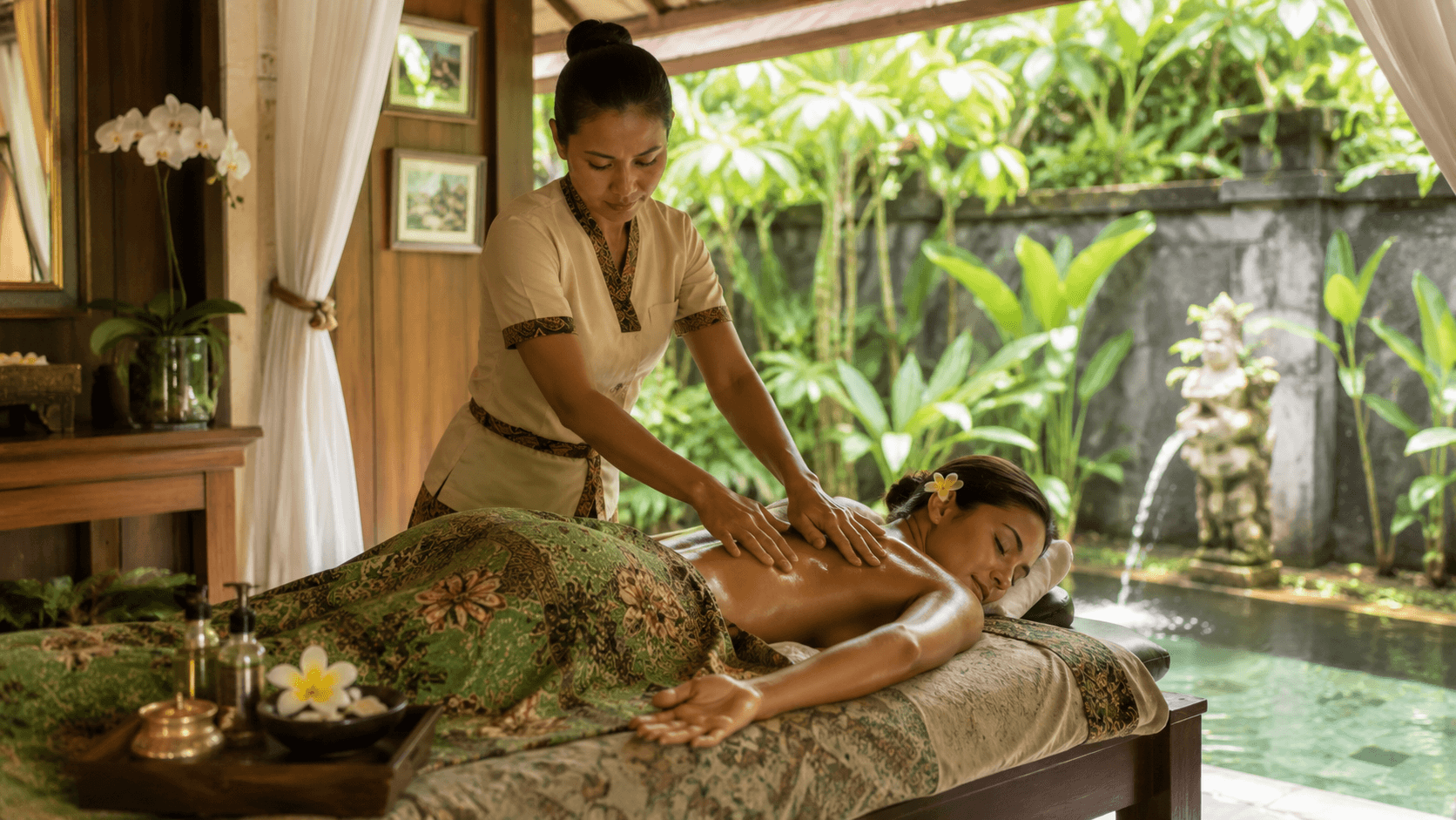 HALF DAY AUTHENTIC BALINESE MASSAGE ON PRIVATE BASIS