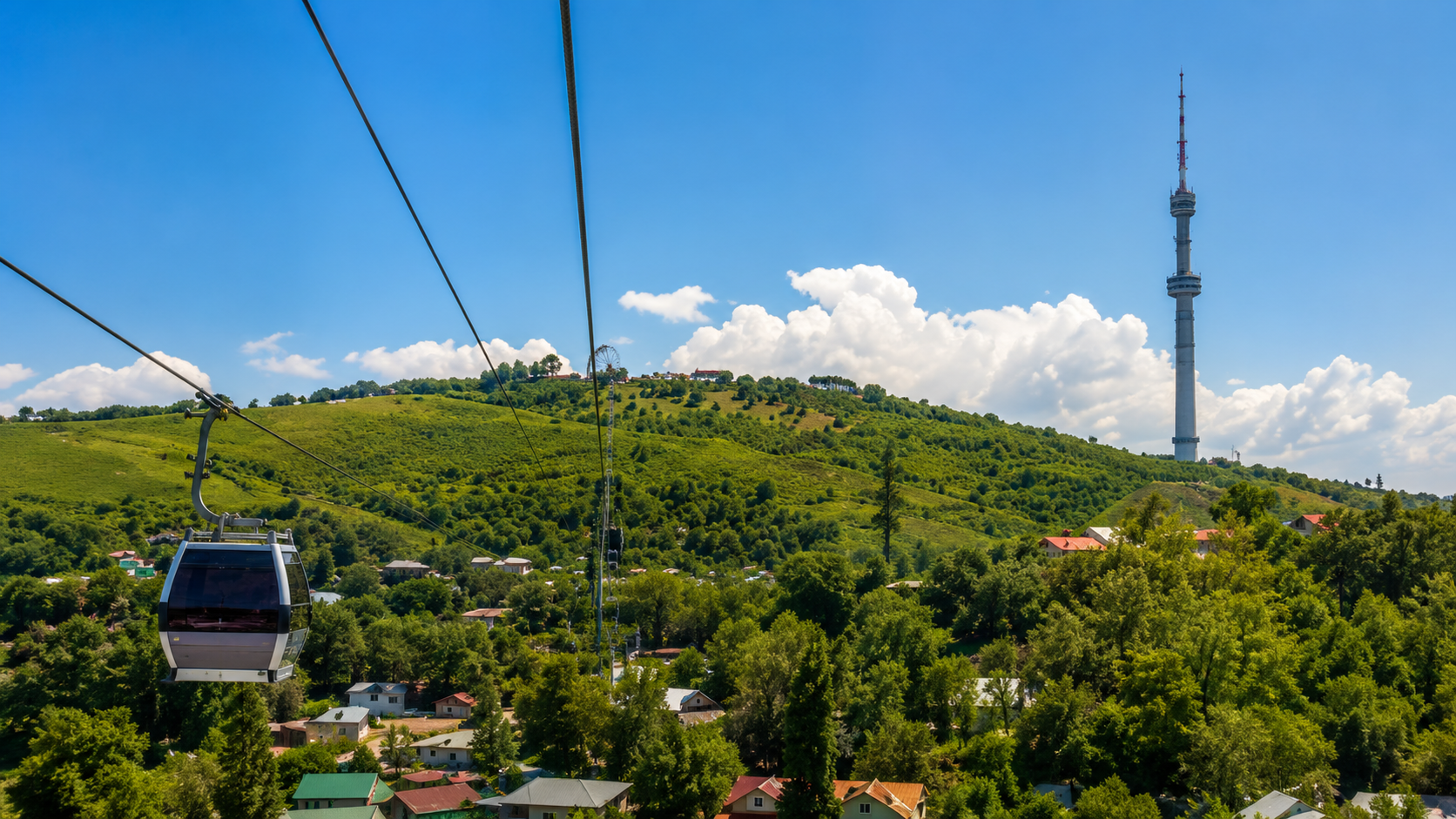Koktobe Hill & Shopping Tour