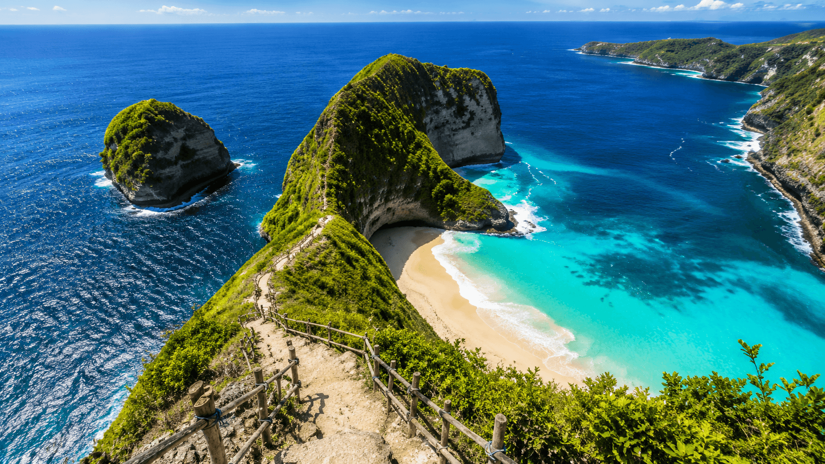 FULL DAY NUSA PENIDA TOUR INCLUDES: SIC WEST ISLAND TOUR + LUNCH