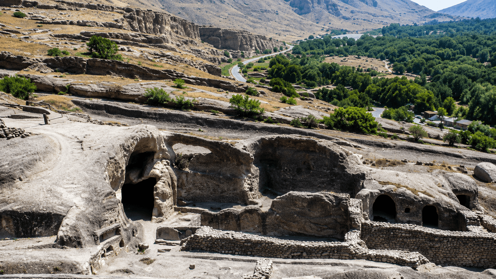 Transfer to Gori & Uplistsikhe. Return to Tbilisi & Shopping in Tbilisi