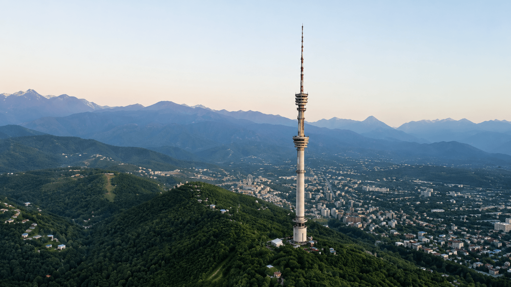 Koktobe Hill & Shopping Tour