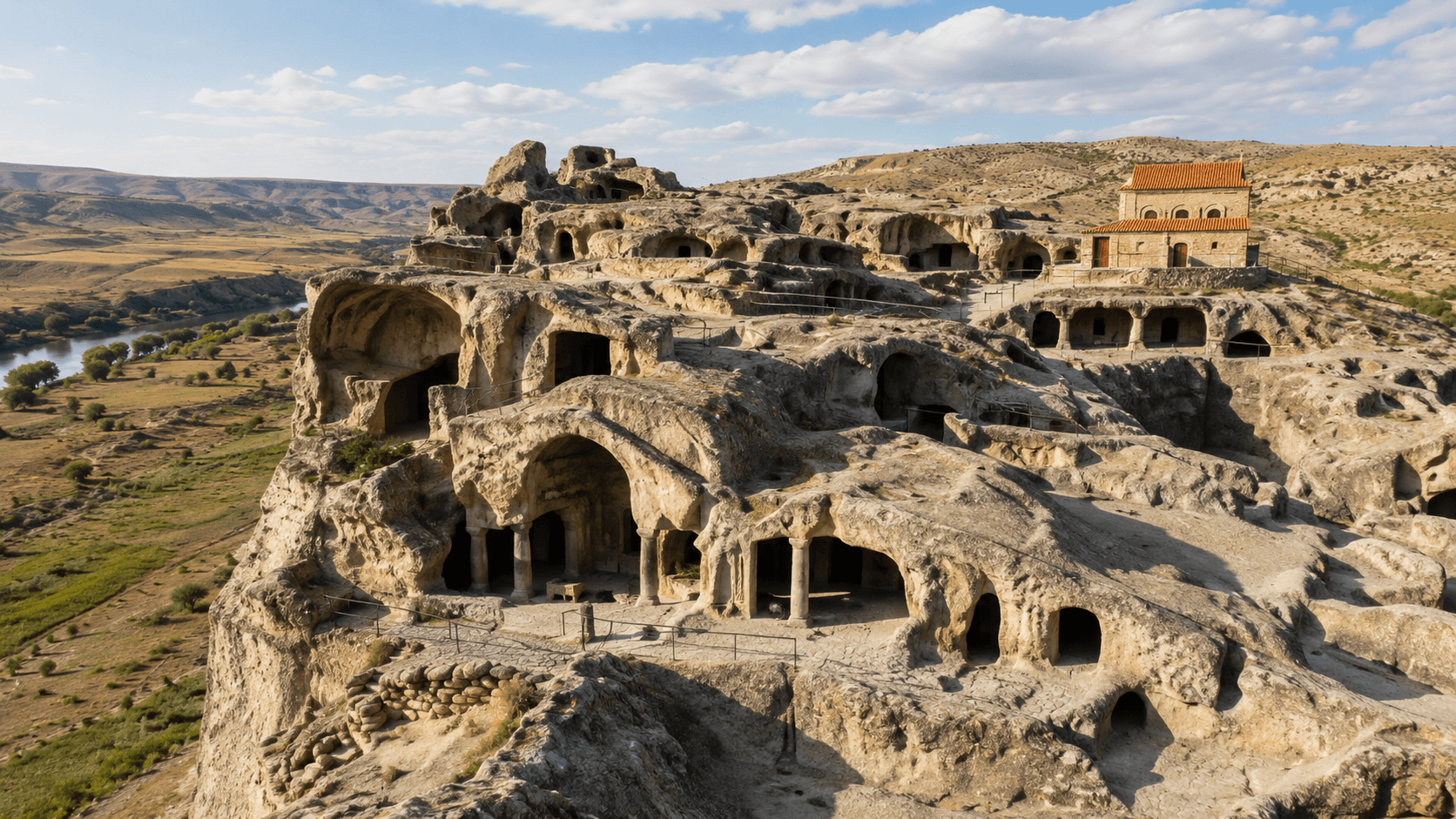 Transfer to Gori & Uplistsikhe. Return to Tbilisi & Shopping in Tbilisi