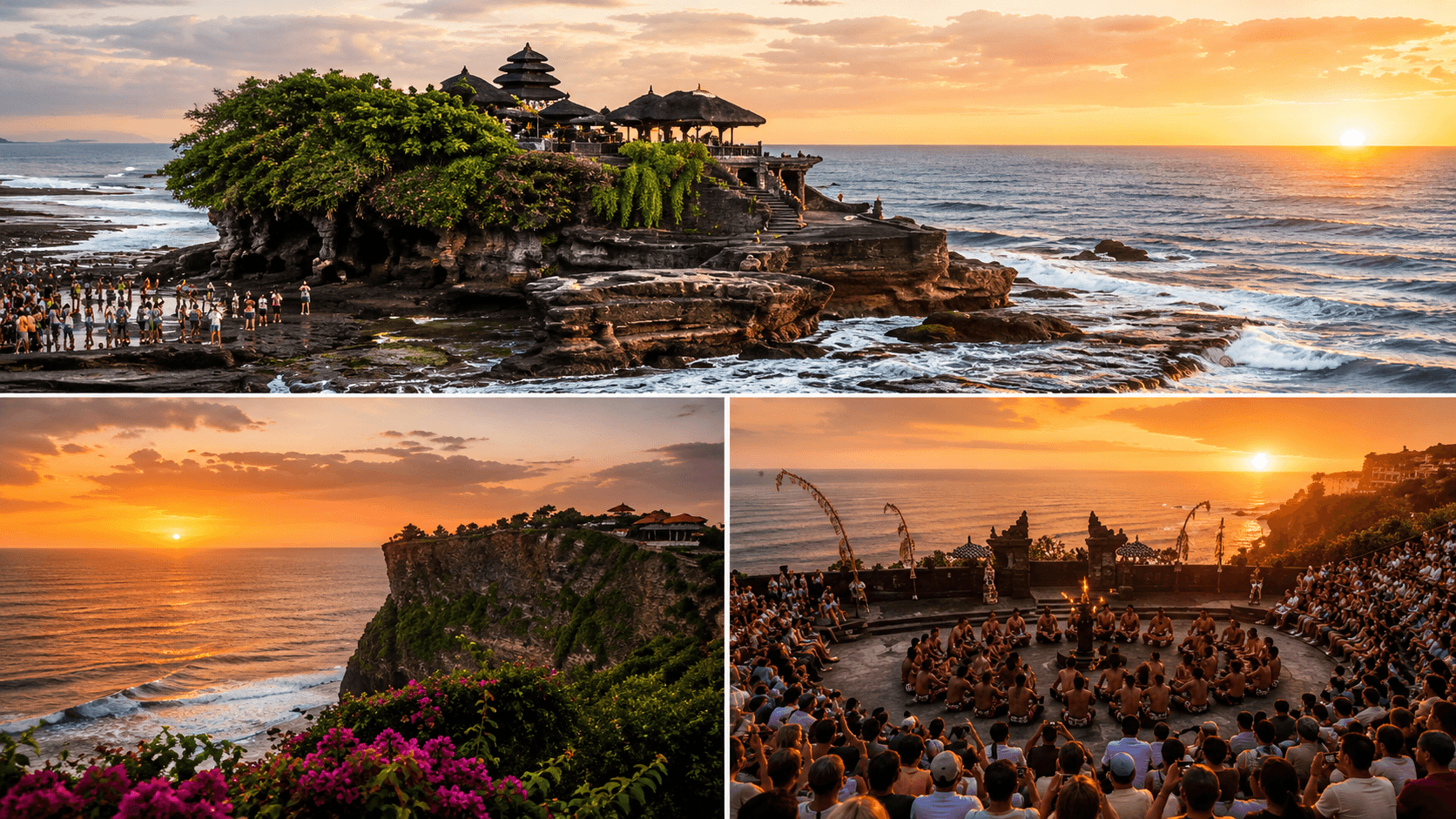 FULL DAY TANAH LOT TOUR FOLLOWED BY ULUWATU SUNSET TOUR ON PRIVATE BASIS