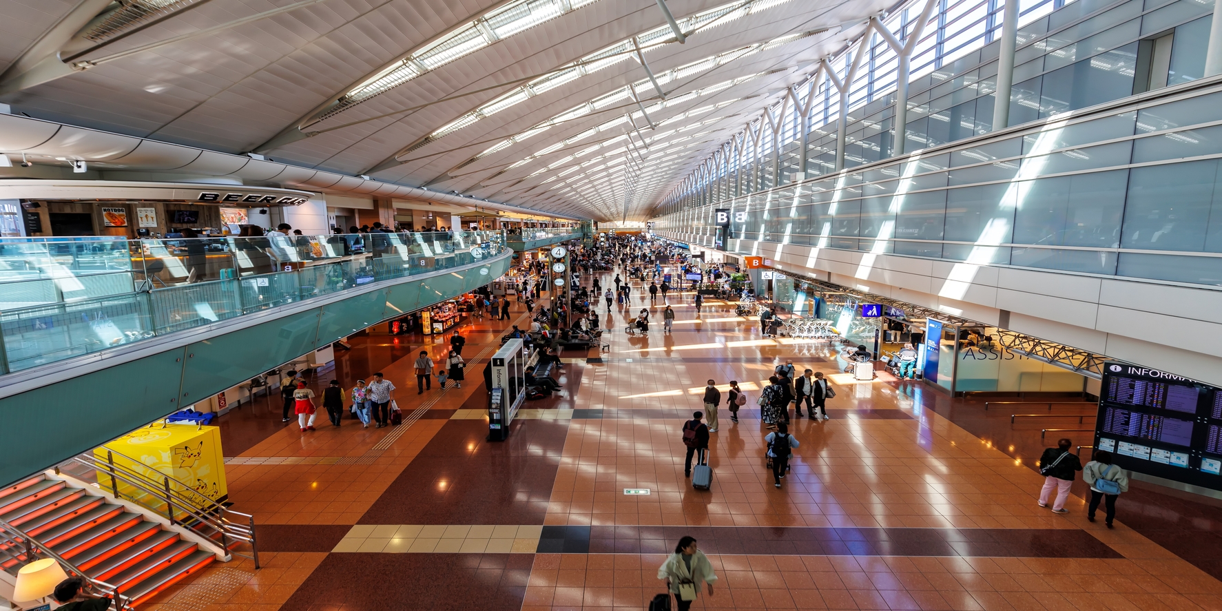 Arrival at Tokyo