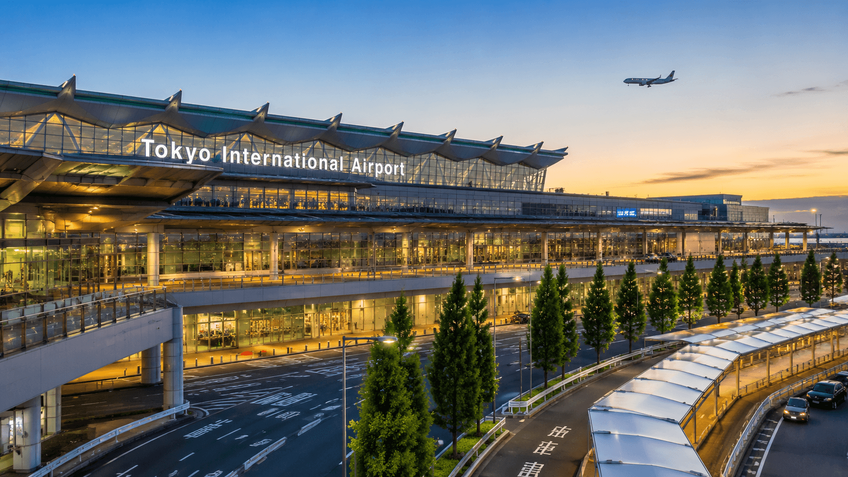 Arrival at Tokyo
