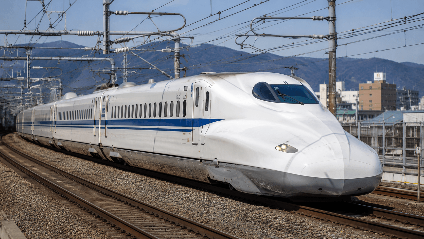 MISHIMA → OSAKA BY BULLET TRAIN