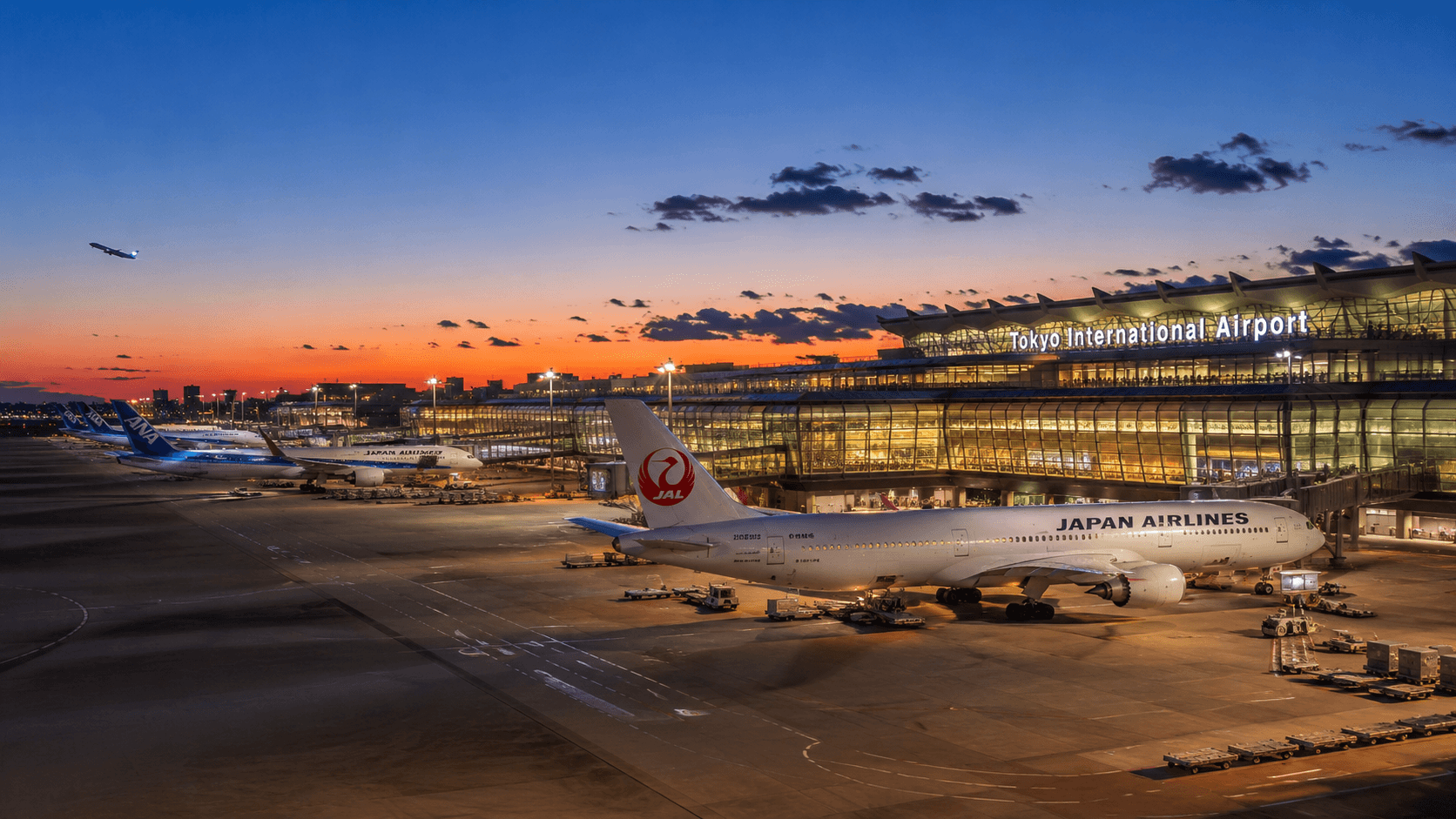 Departure from Tokyo