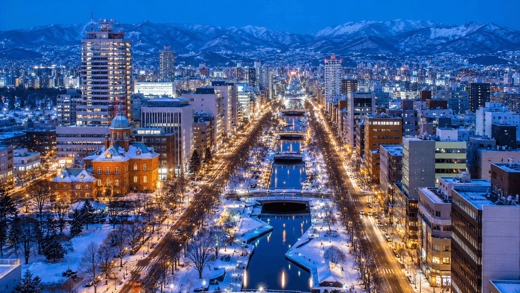 Departure from Sapporo
