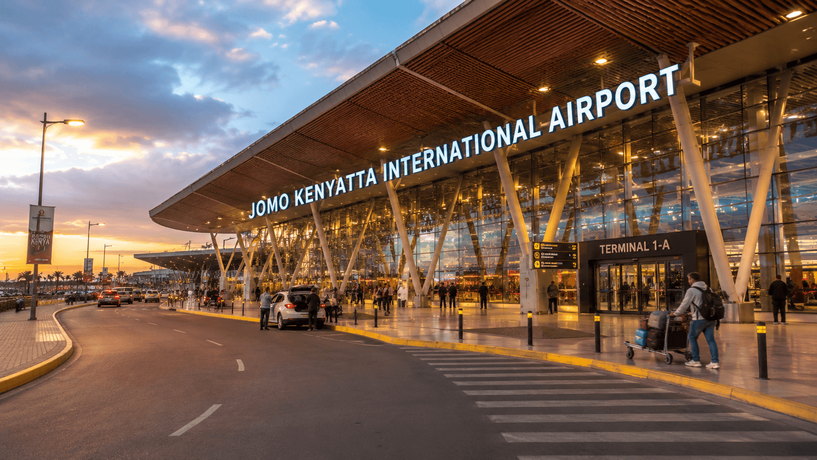 DEPARTURE FROM NAIROBI