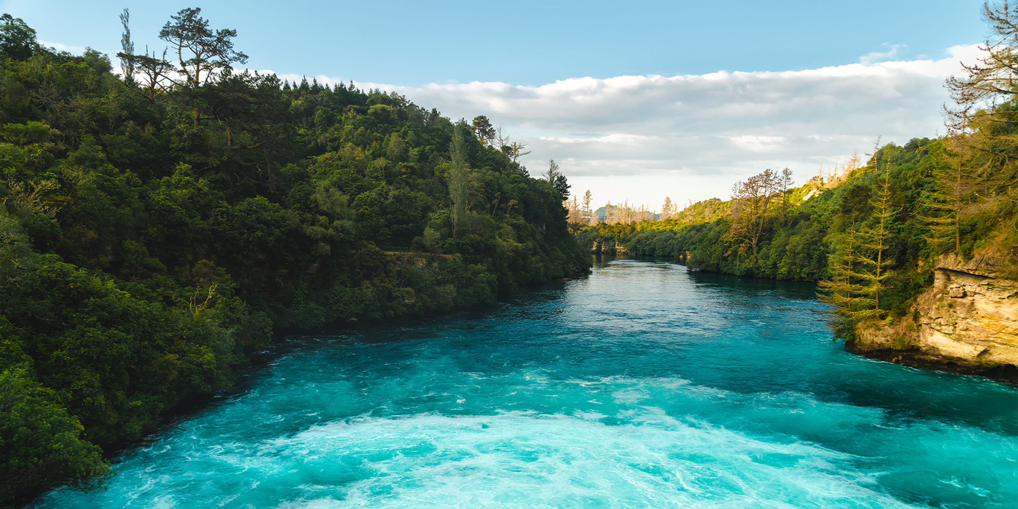 ROTORUA → HUKA FALLS → WELLINGTON