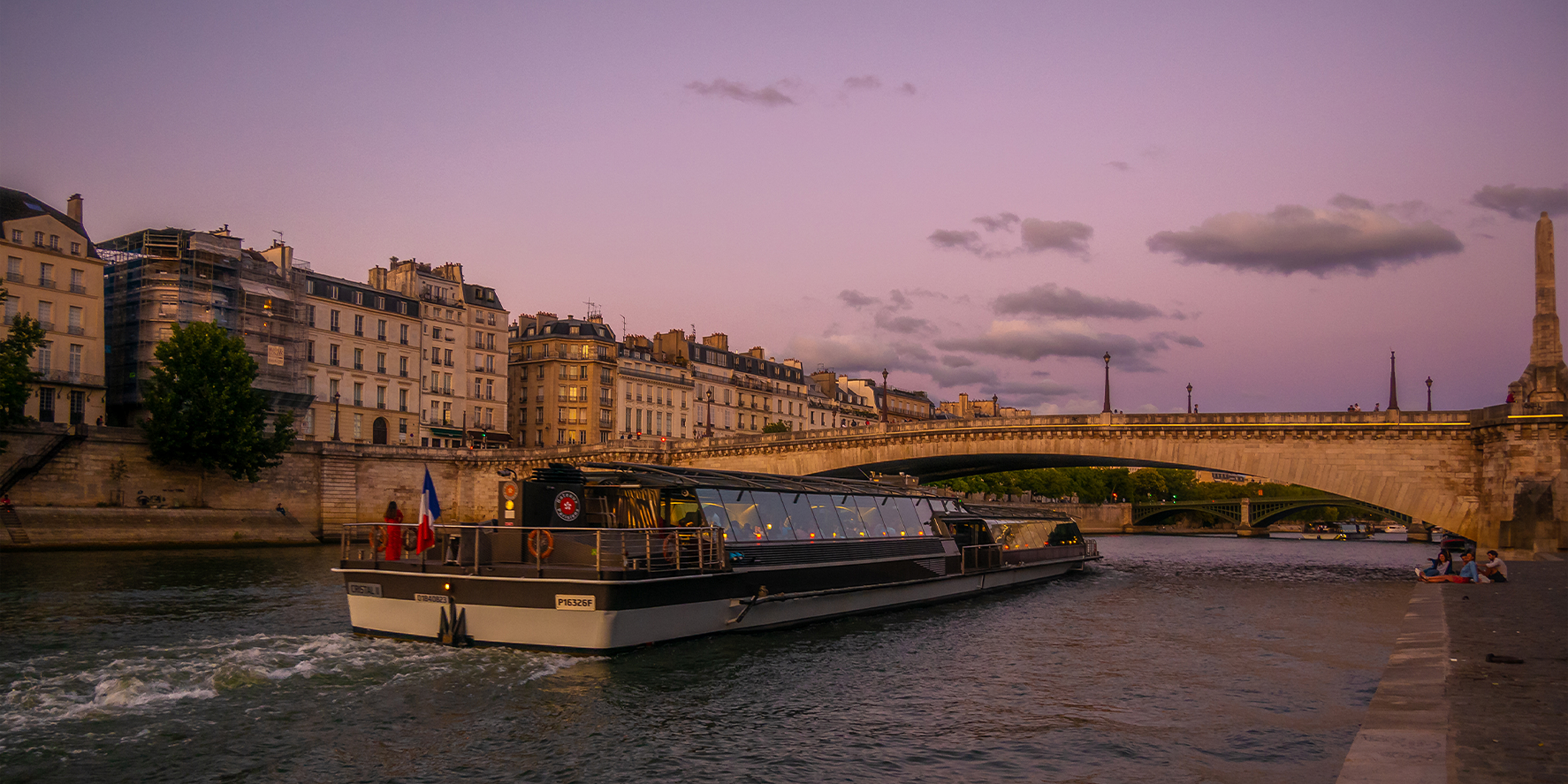 Arrival in Paris + Romantic Seine River Dinner Cruise